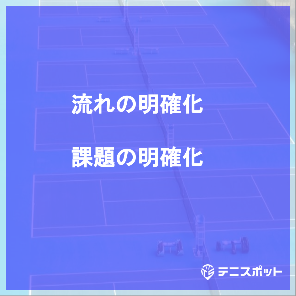 テニスの上達で大切なこと